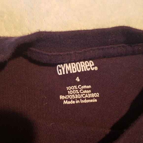 Lot of 2 - Boys Gymboree Holiday/Santa LS Shirts - Picture 3 of 7